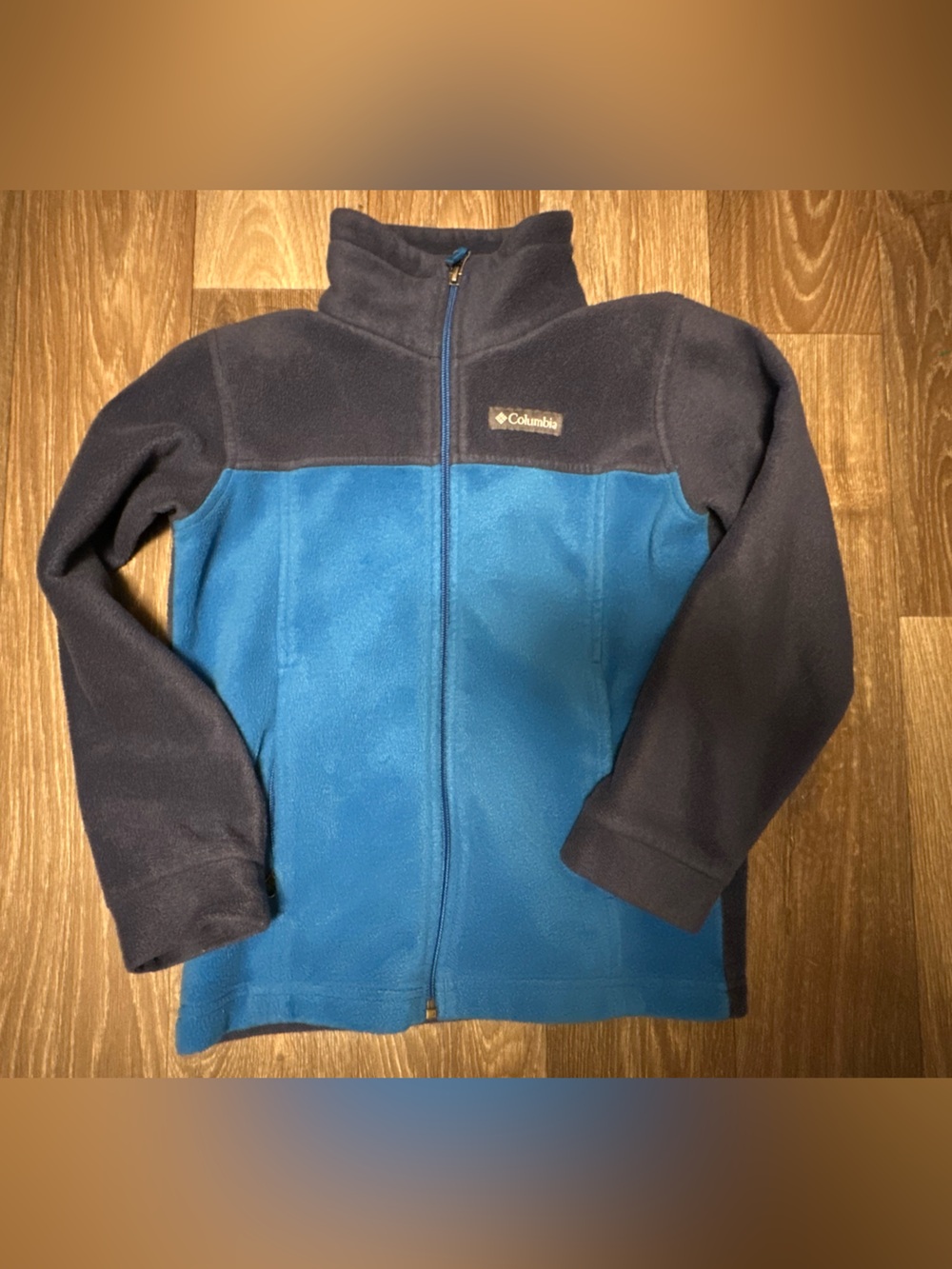 Columbia Fleece Jacket NAVY /BLUE Boys (S 6/7)